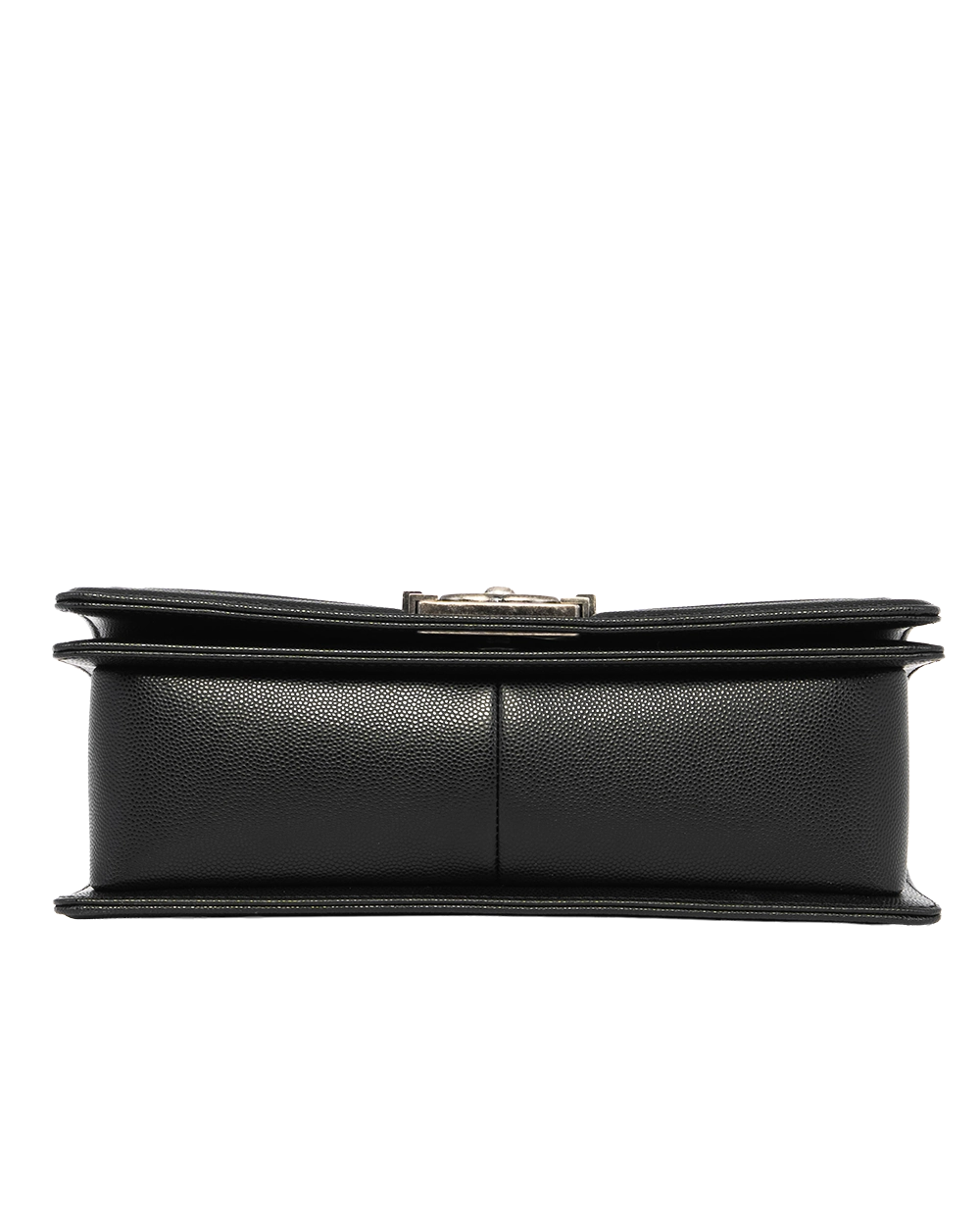 CHANEL BOY 10 BLACK CAVIAR RSHW P24AGAP3 0819