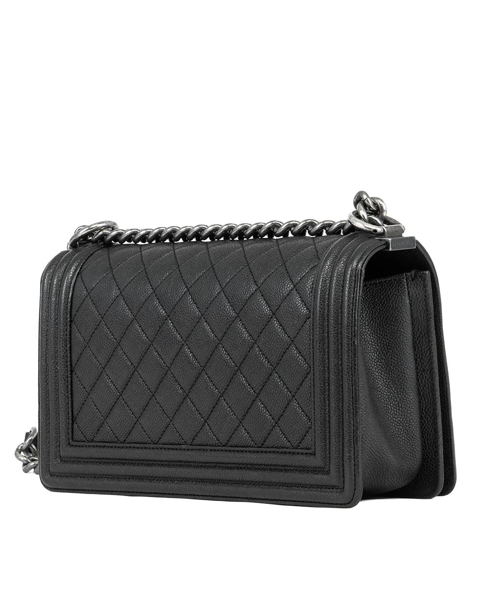 CHANEL BOY 10 BLACK CAVIAR SHW 23139909 2426