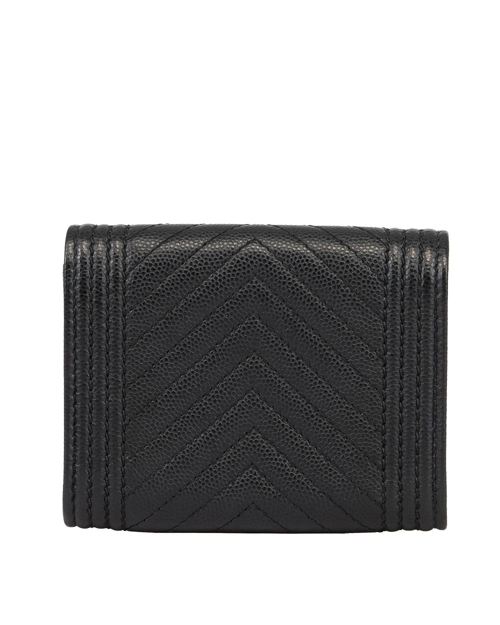 CHANEL BOY CARD HOLDER SHORT BLACK CAVIAR RSHW 24565743 1270