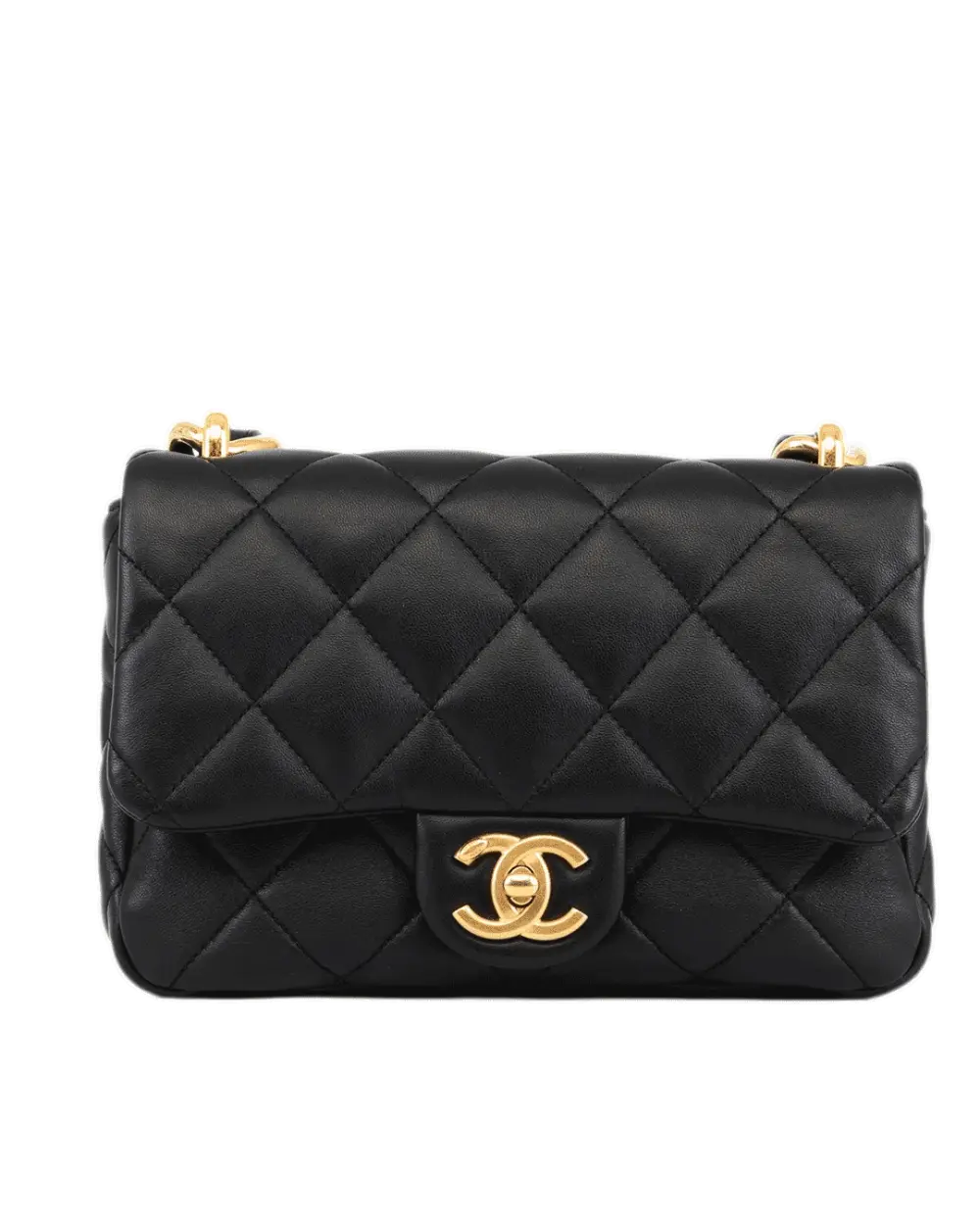 CHANEL CHUNKY CHAIN BAG 8 BLACK 3527