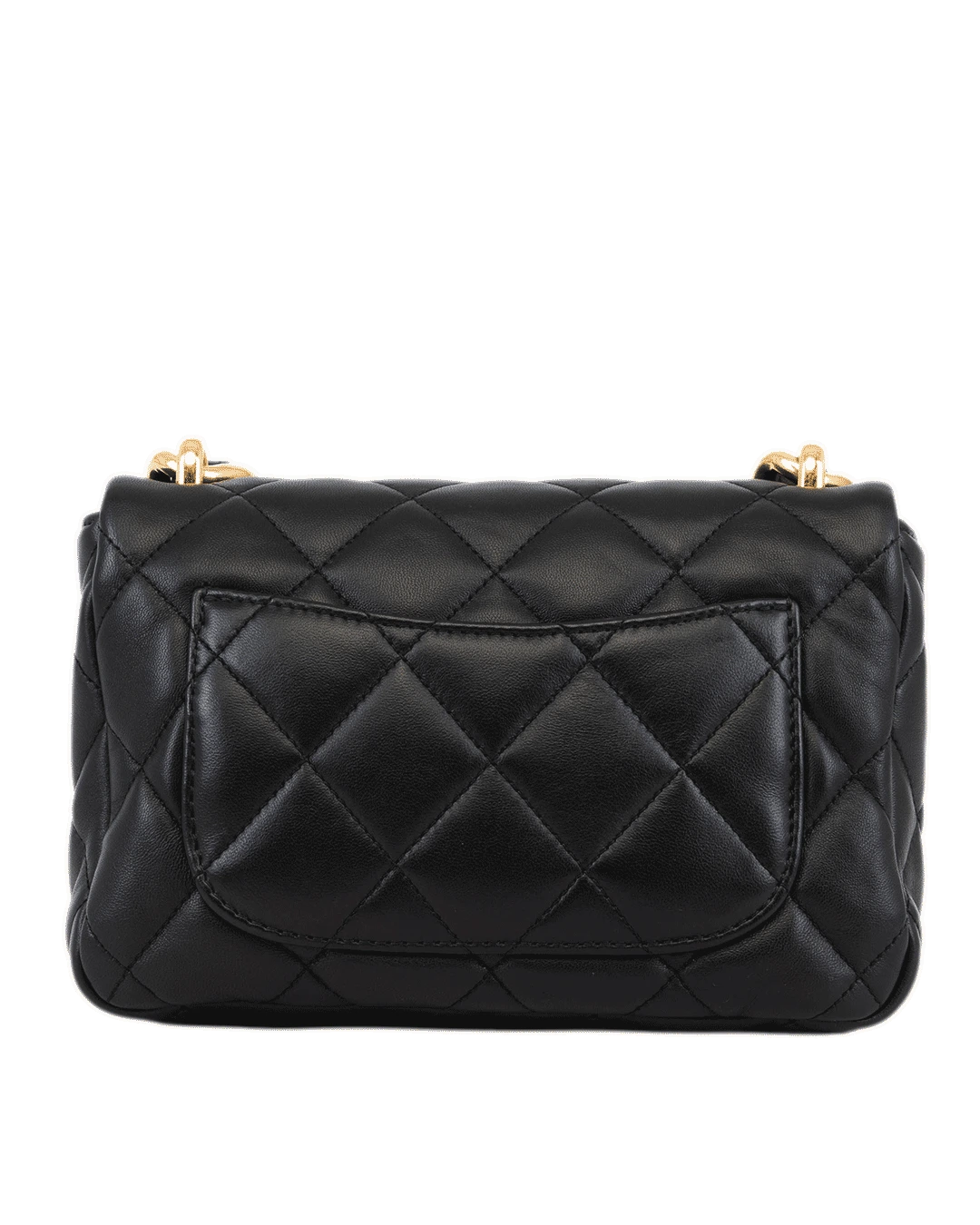 CHANEL CHUNKY CHAIN BAG 8 BLACK 3530
