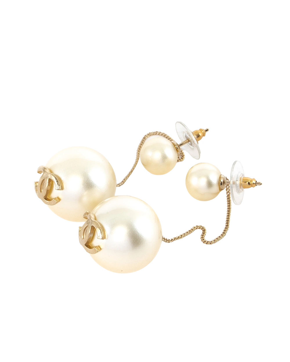 CHANEL CLASSIC 1.5 CM PEARL GHW 2504