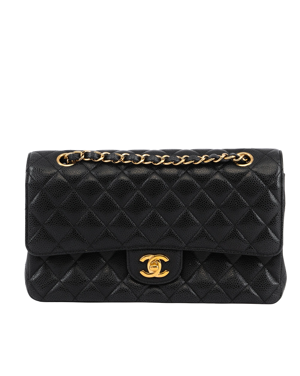 CHANEL CLASSIC 10 CAVIAR GHW 25031620 0601