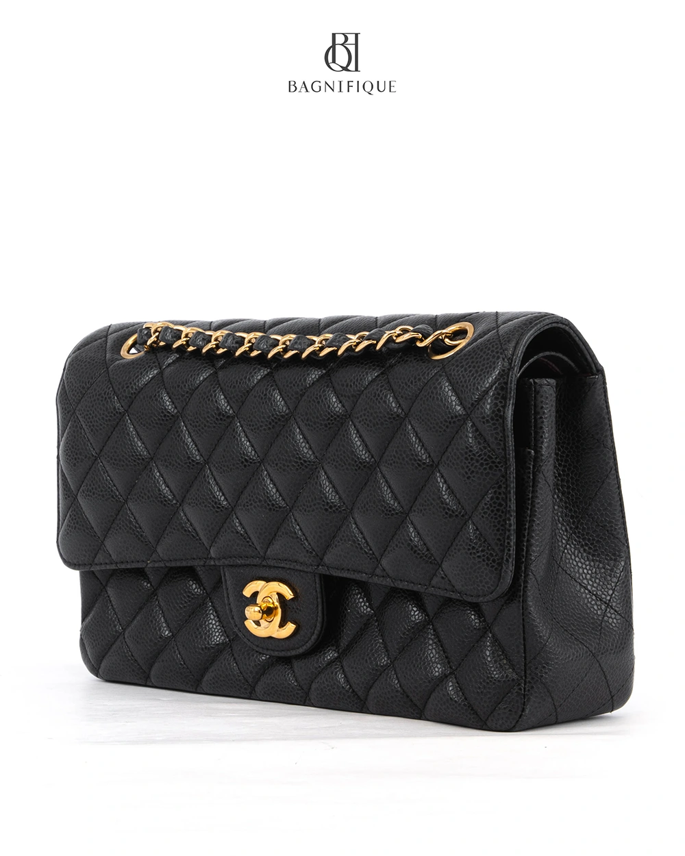 CHANEL CLASSIC 10 CAVIAR GHW 25031620 0603