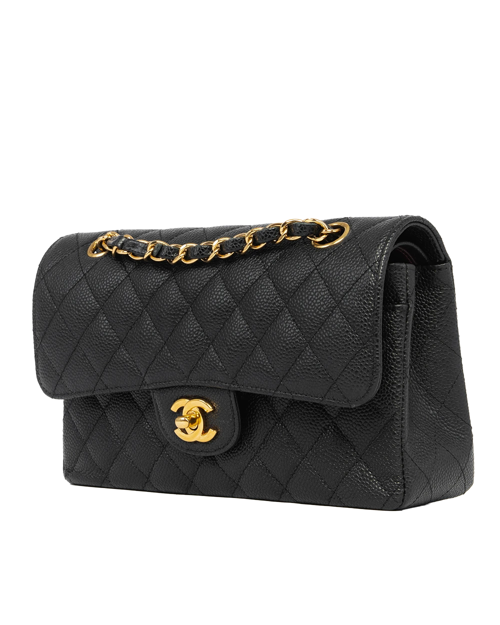 CHANEL CLASSIC 9 BLACK CAVIAR GHW 29331187 0851