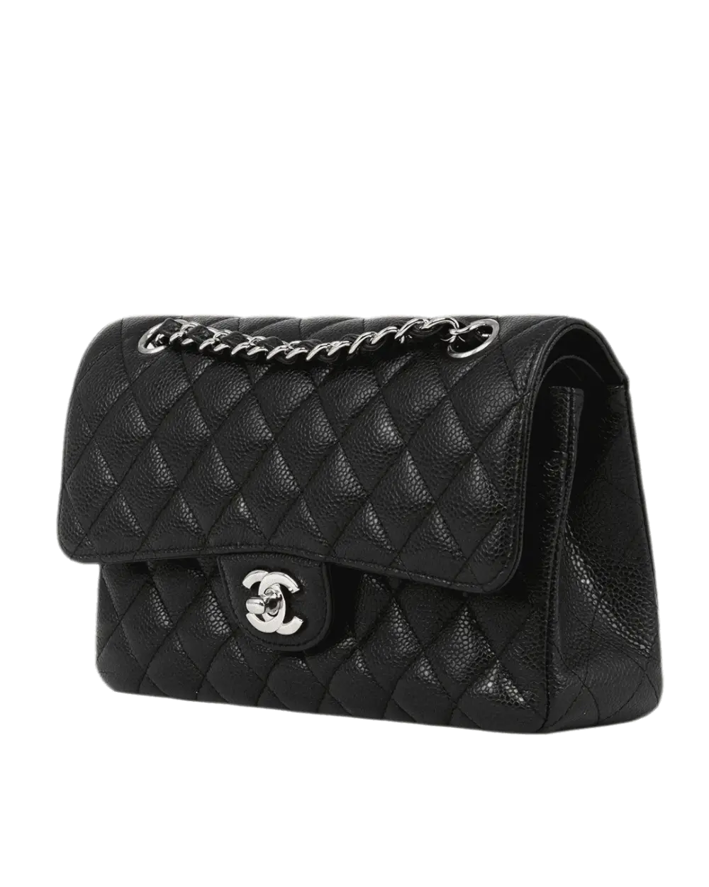 CHANEL CLASSIC 9 BLACK CAVIAR SHW TE98HJ12 1060