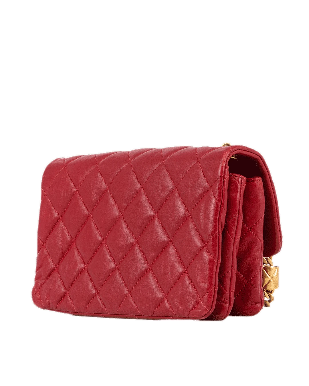 CHANEL CLASSIC FLAP 8 RED LAMB GHW E1C05UP2 0492