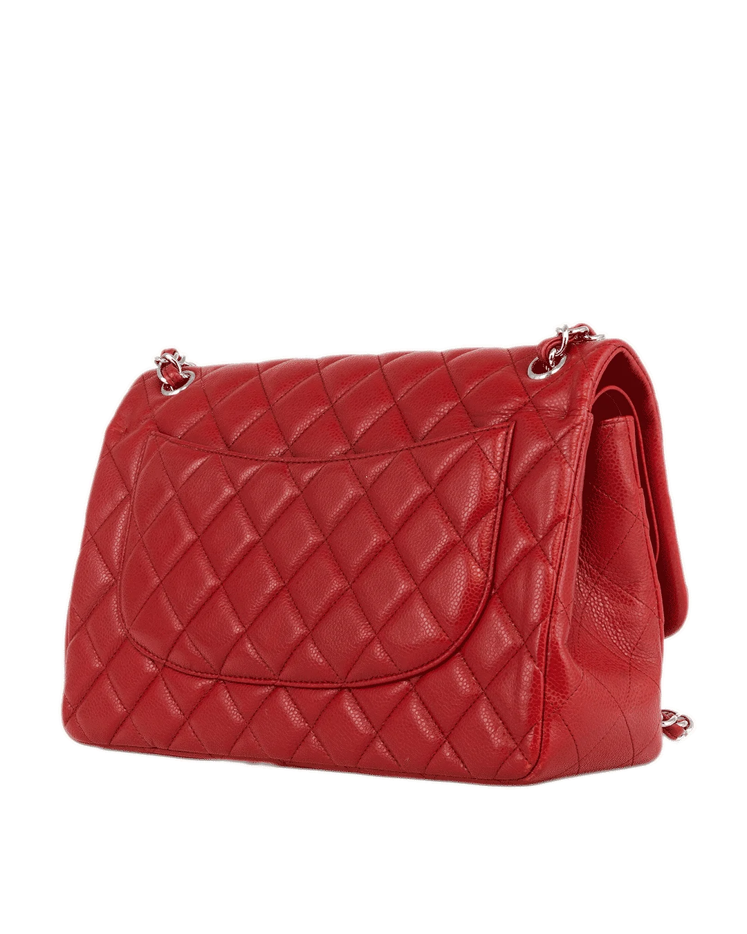 CHANEL CLASSIC JUMBO RED CAVIAR SHW 14950968 1646