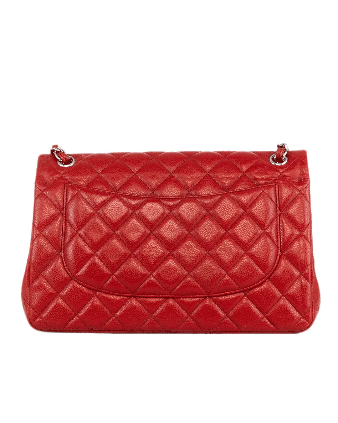 CHANEL CLASSIC JUMBO RED CAVIAR SHW 14950968 1647