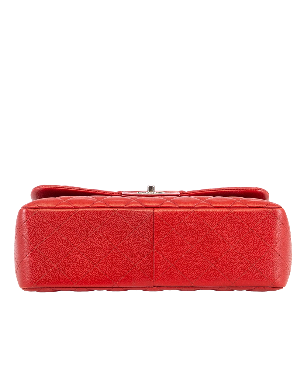 CHANEL CLASSIC JUMBO RED CAVIAR SHW 14950968 2887