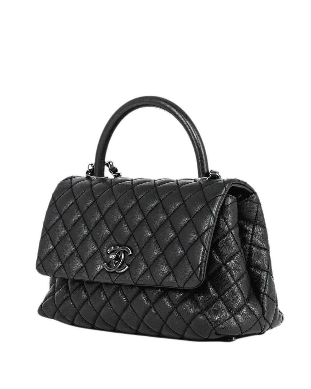 CHANEL COCO 11.5 BLACK CAVIAR RSHW 22079754 1377