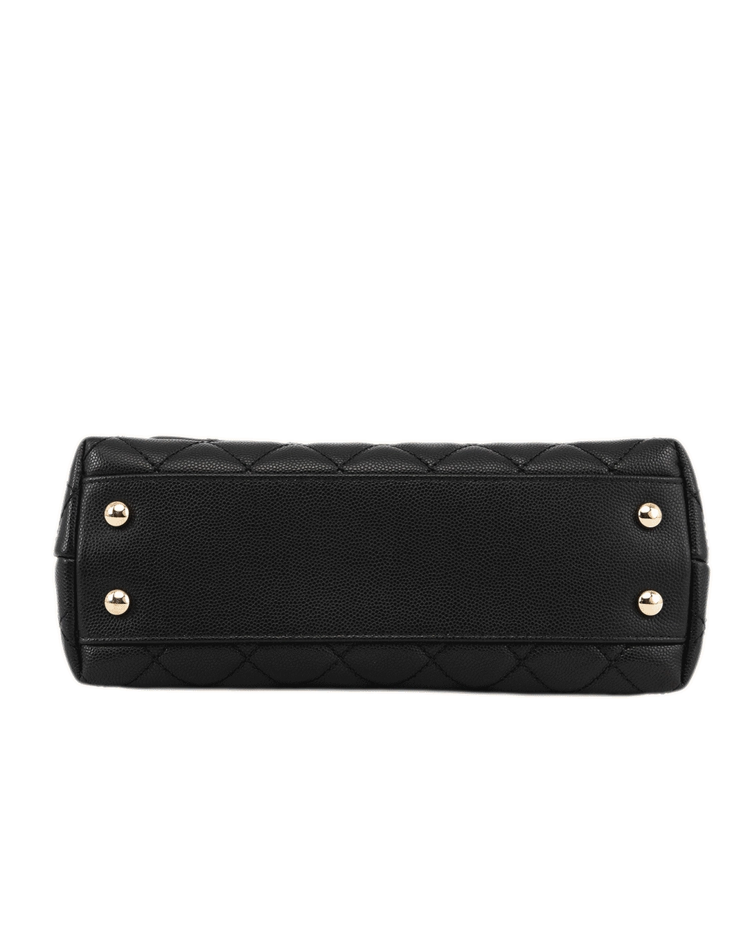 CHANEL COCO TOP HANDLE 9.5 BLACK CAVIAR GHW 310801954672