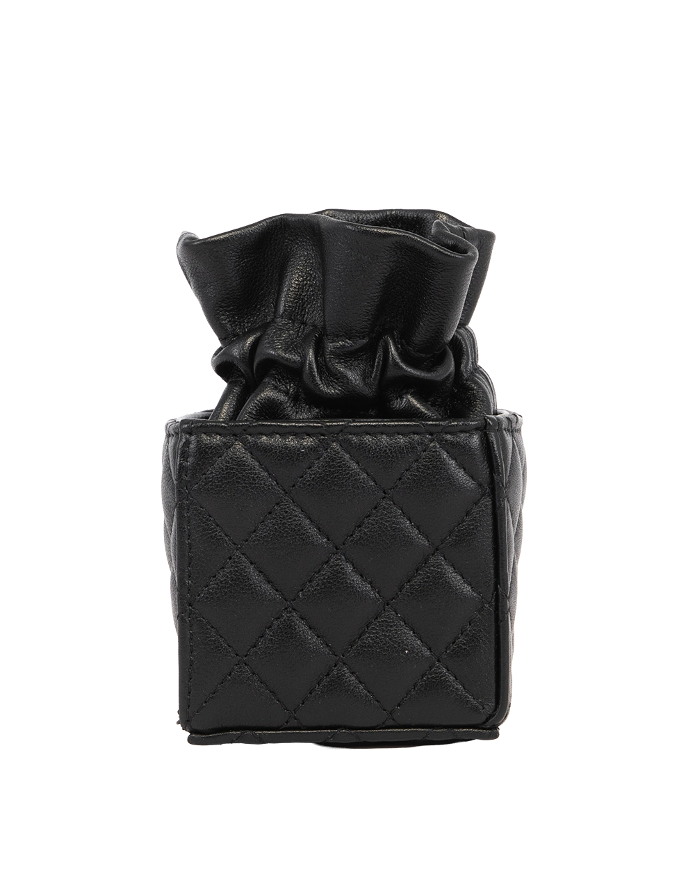 CHANEL DRAWSTRING MINI BLACK CAVIAR GHW 31761449 3268