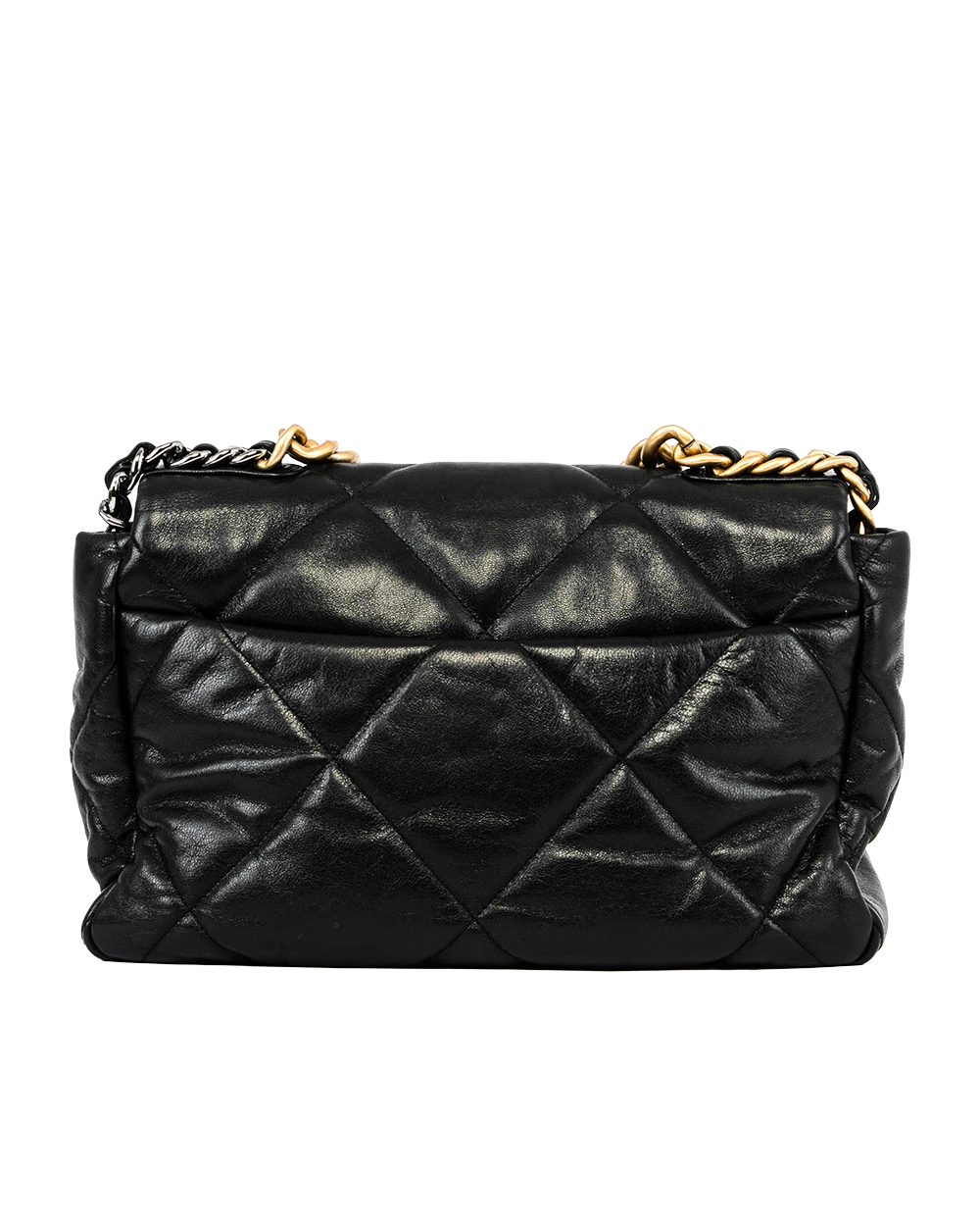 CHANEL FLAP 19 30 BLACK LAMB GHW 30362342 1940