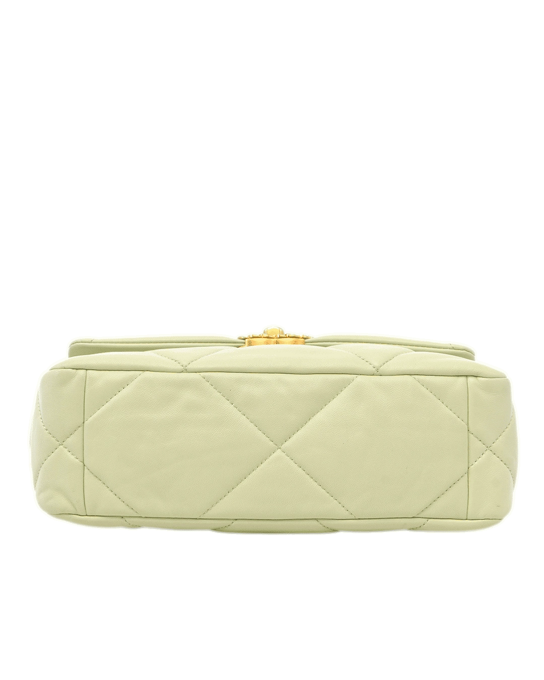 CHANEL FLAP 19 GREEN LAMB GHW G6H6R9374693