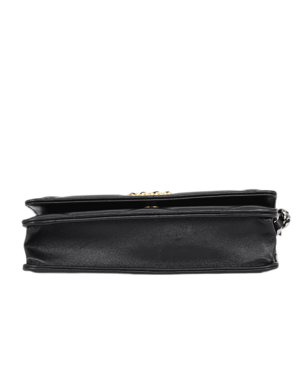 CHANEL FLAP 19 WOC 7.5 BLACK LAMB GHW J1U6L3N1 2188