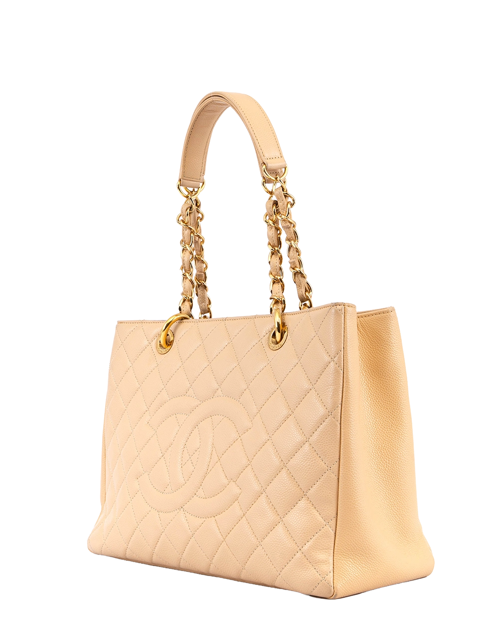 CHANEL GST BEIGE CAVIAR GHW 16402323 1641