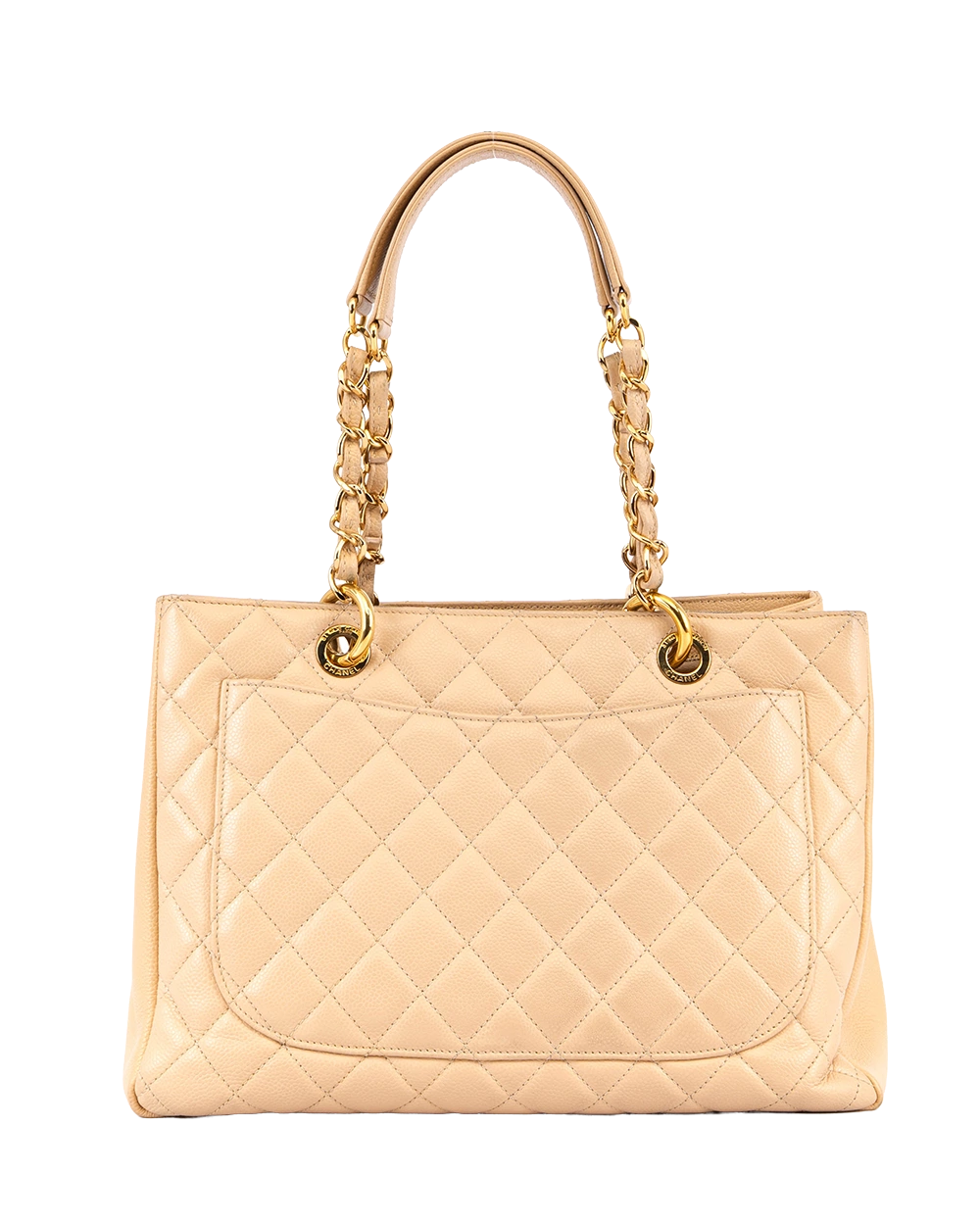 CHANEL GST BEIGE CAVIAR GHW 16402323 1643