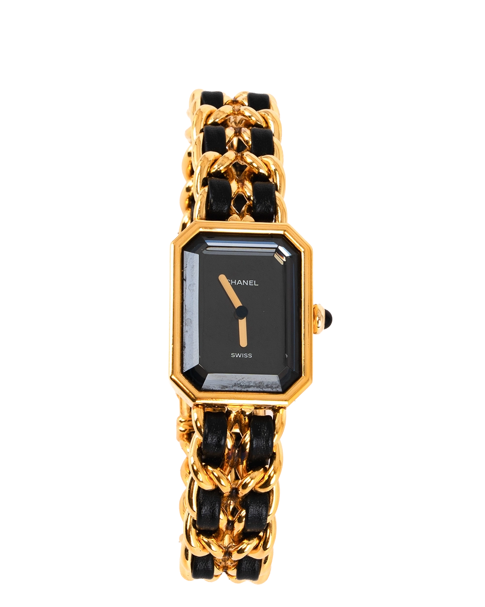 CHANEL PREMIER WATCH BLACK GHW X B 21219 3350