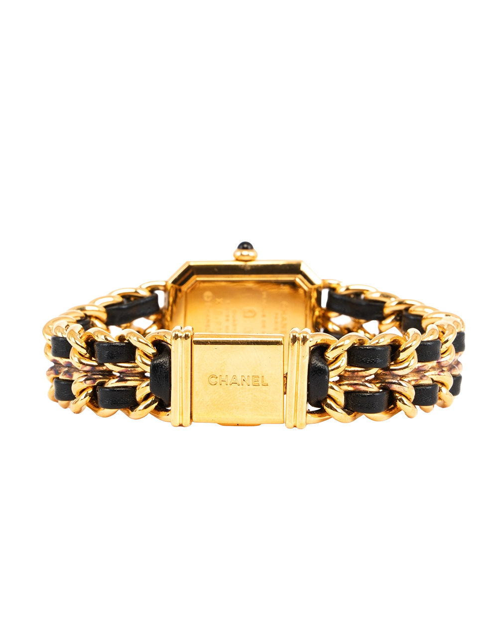 CHANEL PREMIER WATCH BLACK GHW X B 21219 3354