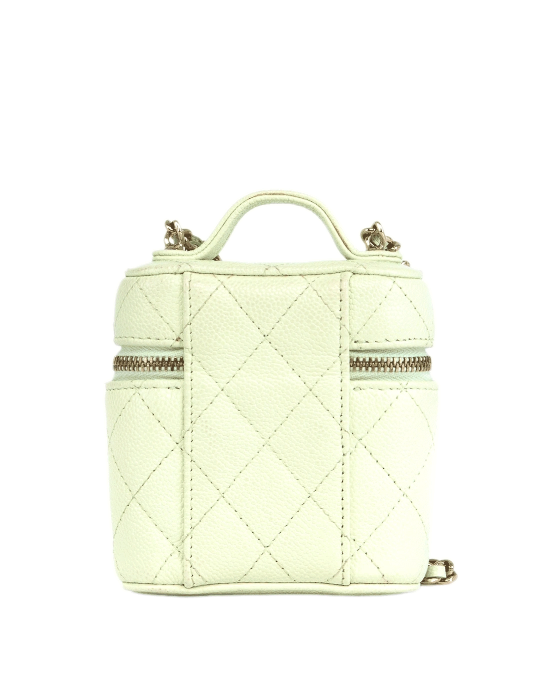 CHANEL VANITY MINI GREEN CAVIAR GHW 31769441 1101