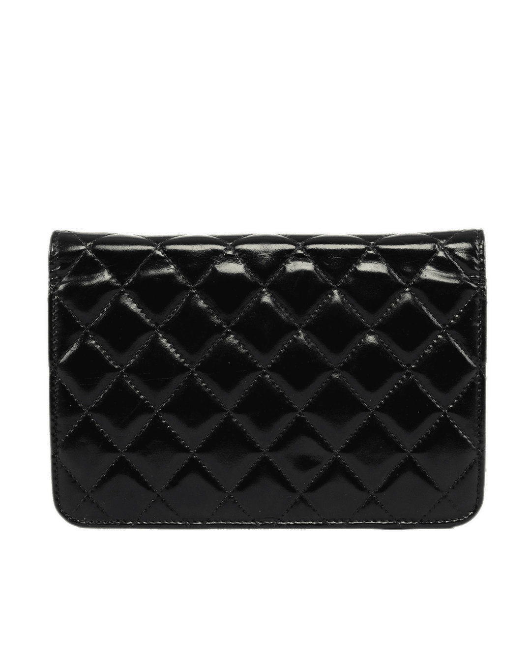 CHANEL WOC 9.5 BLACK PATENT SHW 15111365 0472