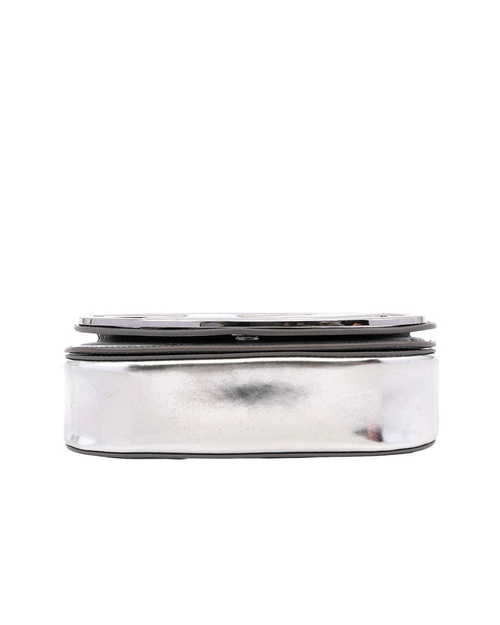 DIESEL 1 DR BAG MINI SILVER MATELASSE SHW 0437
