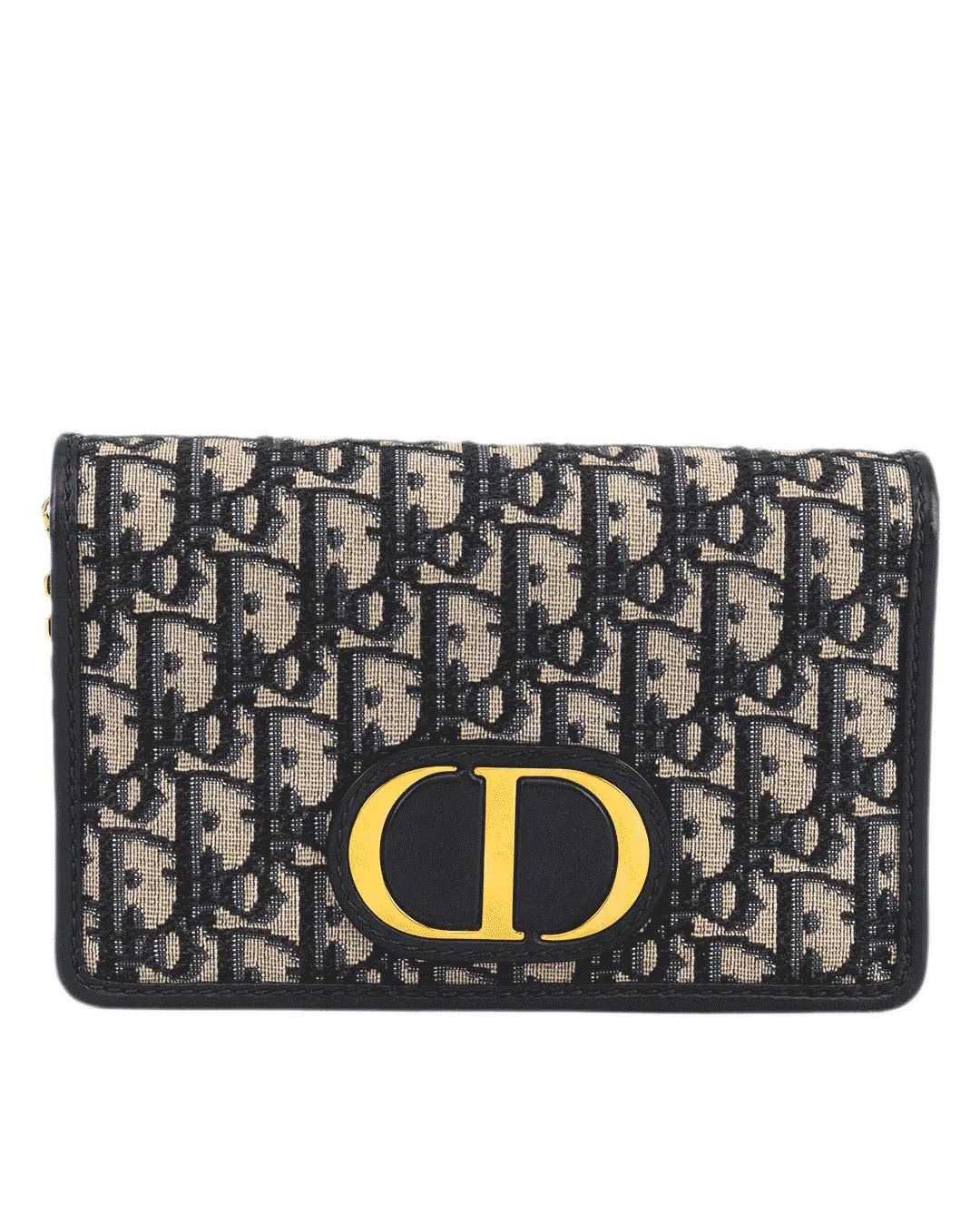 DIOR 30 MONTAIGNE POUCH BLUE OBLIQUE JACUARD GHW 19 BO 1291 3853