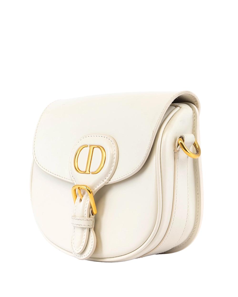 DIOR BOBBY SMALL WHITE CALF GHW 09 MA 1200 2804