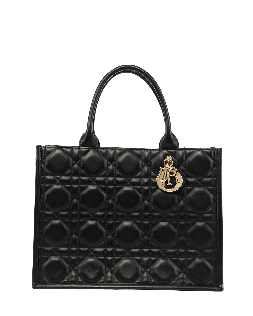 DIOR BOOK TOTE MEDIUM BLACK CALF GHW 62 MA 0293 0997