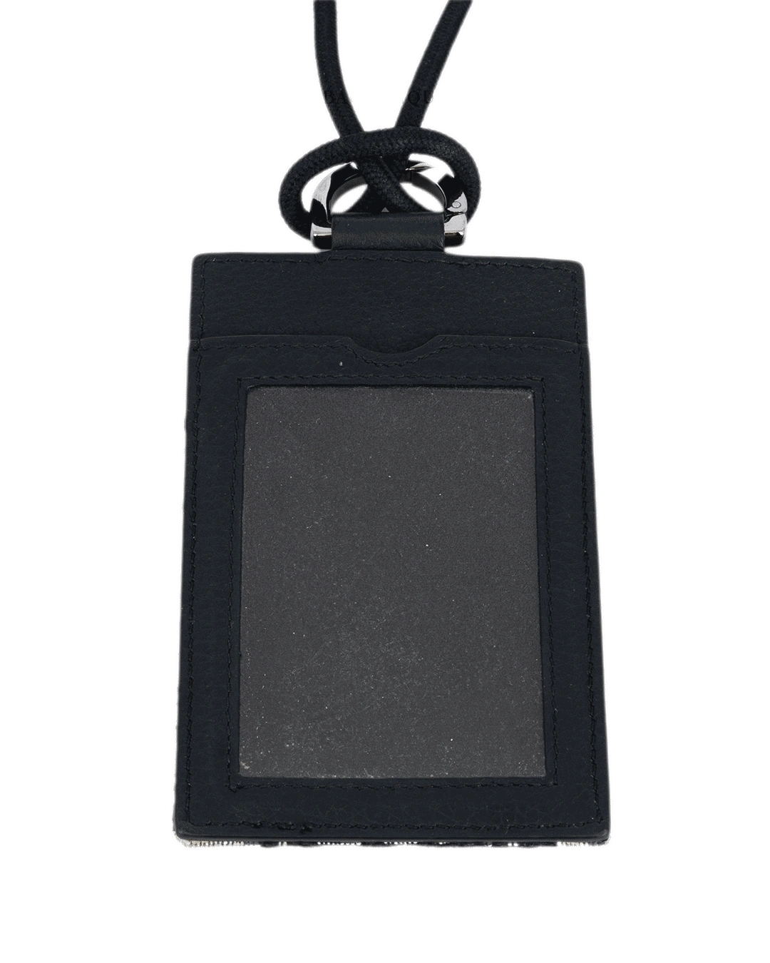 DIOR CARD SLOT WITH CHAIN SHORT BLUE NAVY OBLIQUE JACUARD SHW 10 BO 0243 3775