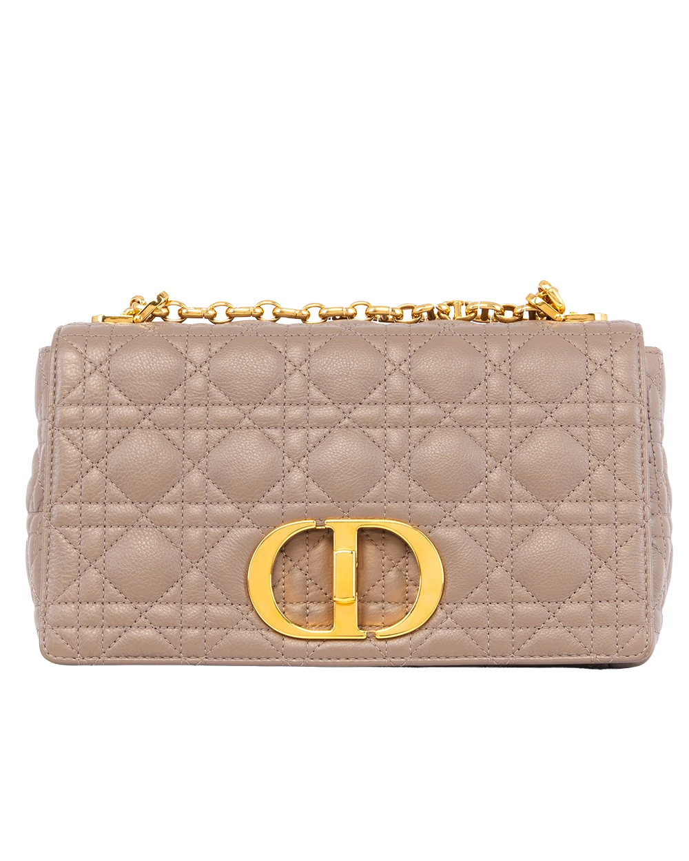 DIOR CARO MEDIUM BROWN LAMB GHW 28 MA 1201 1157