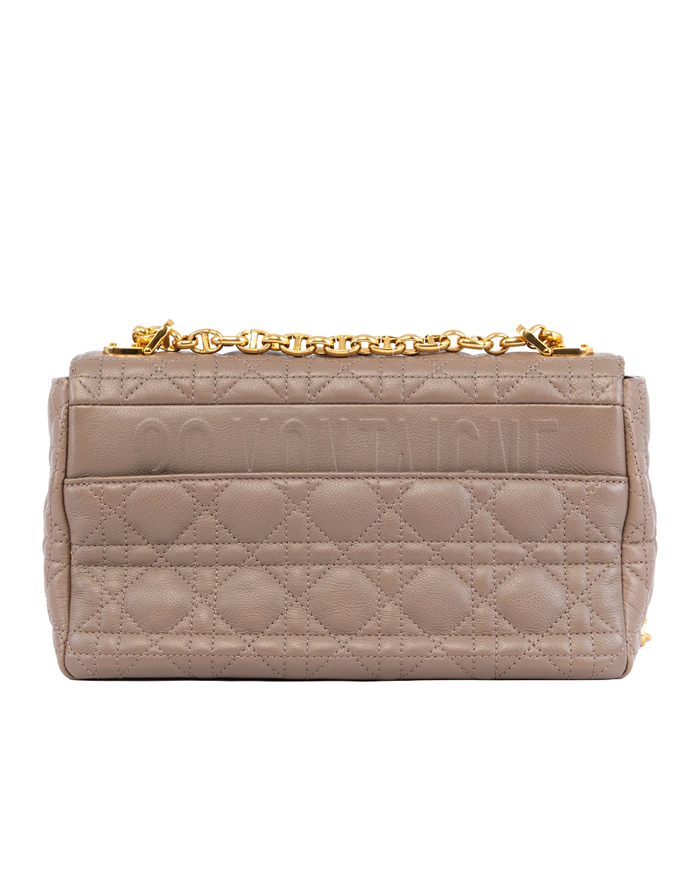 DIOR CARO MEDIUM BROWN LAMB GHW 28 MA 1201 1160