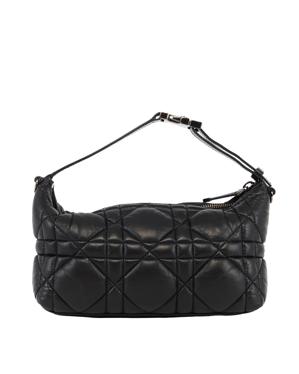 DIOR DIOR TRAVEL NOMAD POUCH BAG MEDIUM BLACK CALF GHW 50 MA 0232 2741