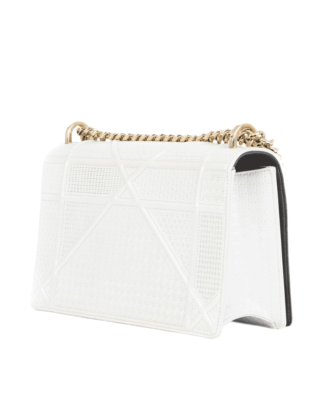 DIOR DIORAMA WHITE METALLIC SHW 10 BO 0127 0481