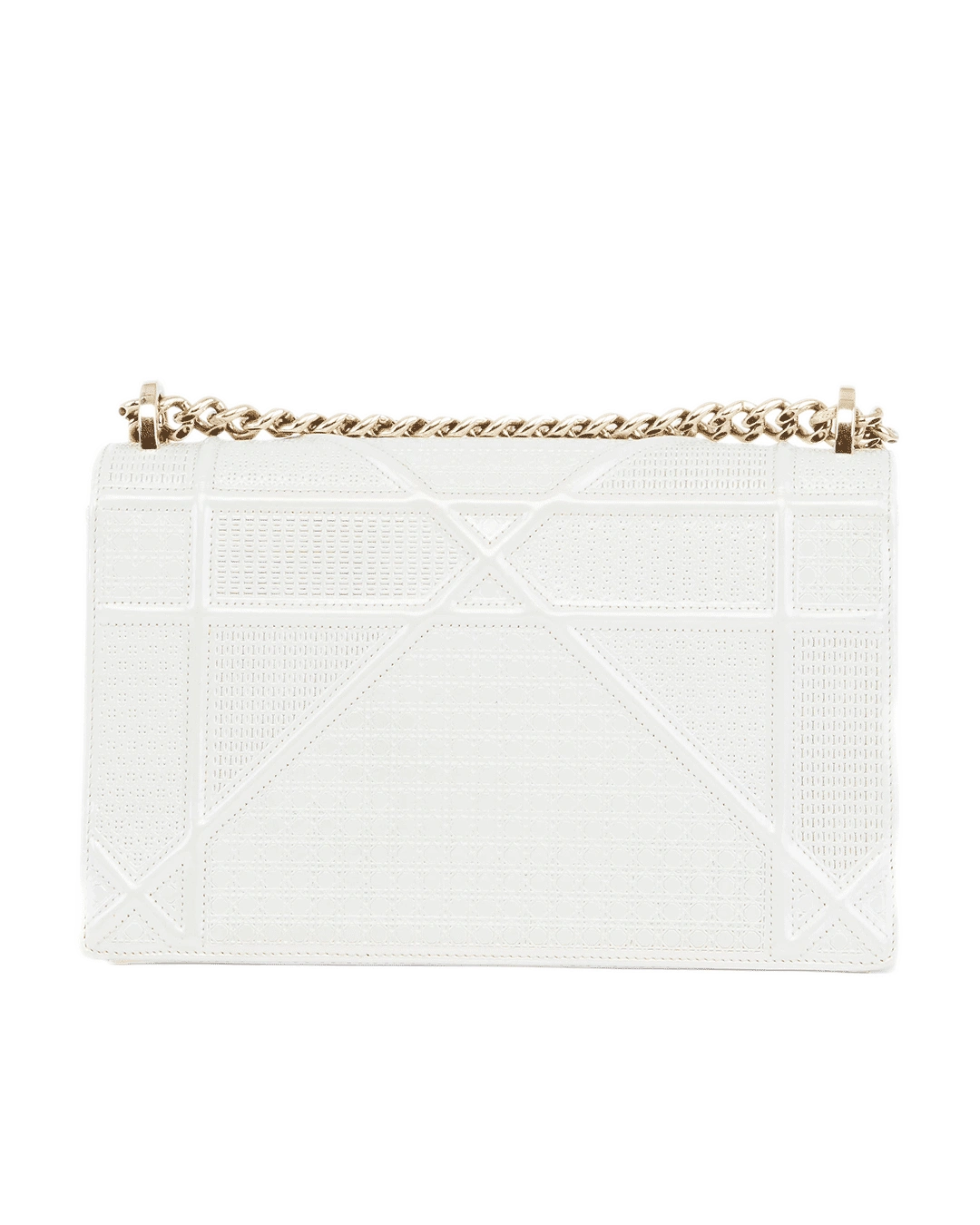 DIOR DIORAMA WHITE METALLIC SHW 10 BO 0127 0482
