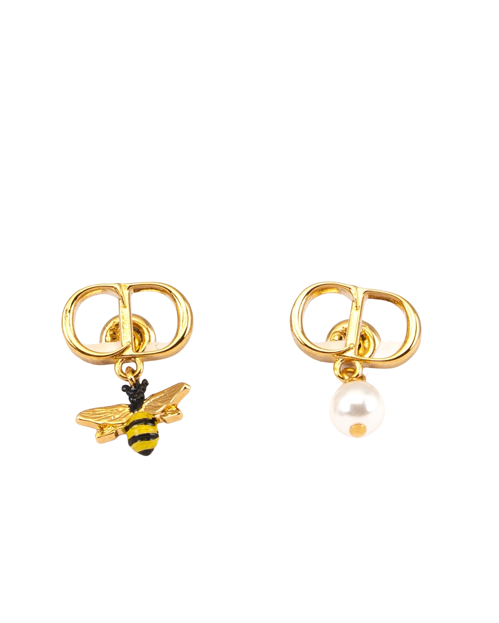 DIOR GARDEN BEE EARRINGS GHW 0789