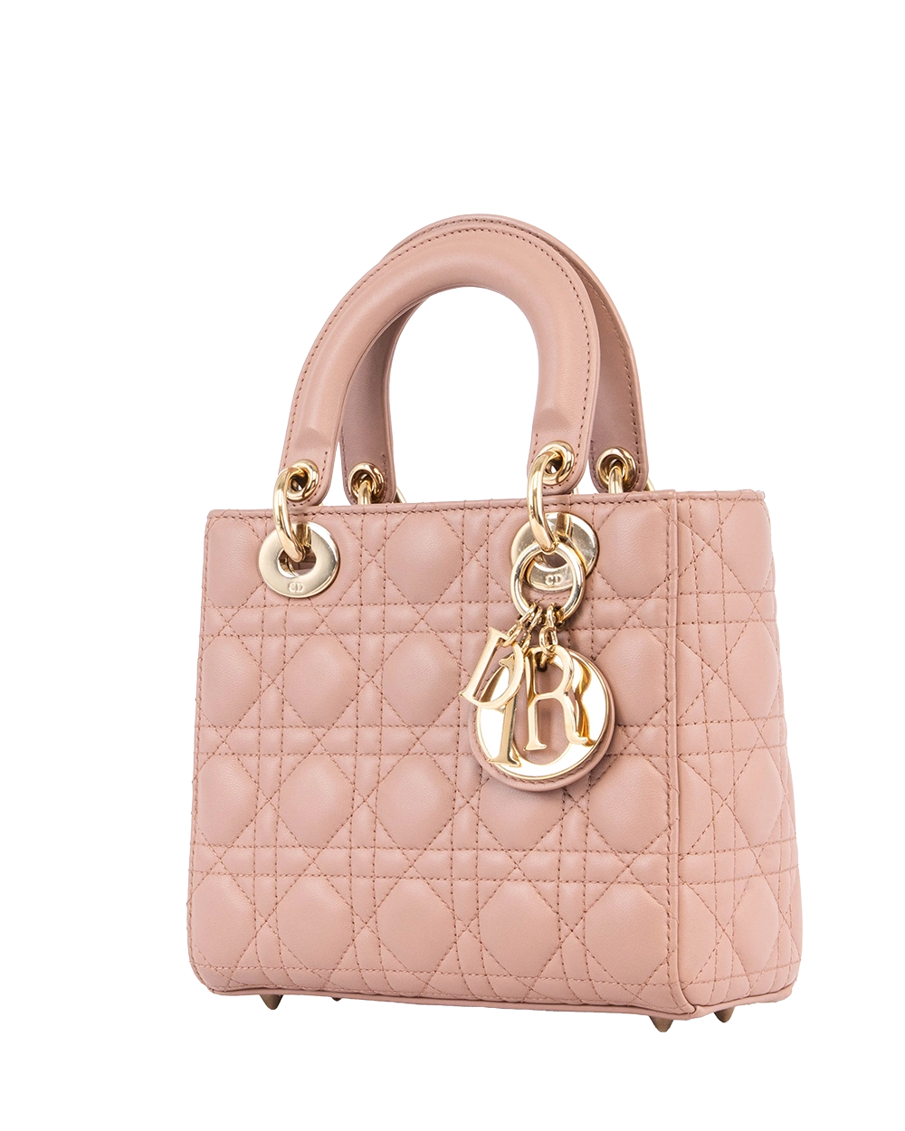 DIOR LADY SMALL PINK NOOD LAMB GHW 05 RU 1221 2642