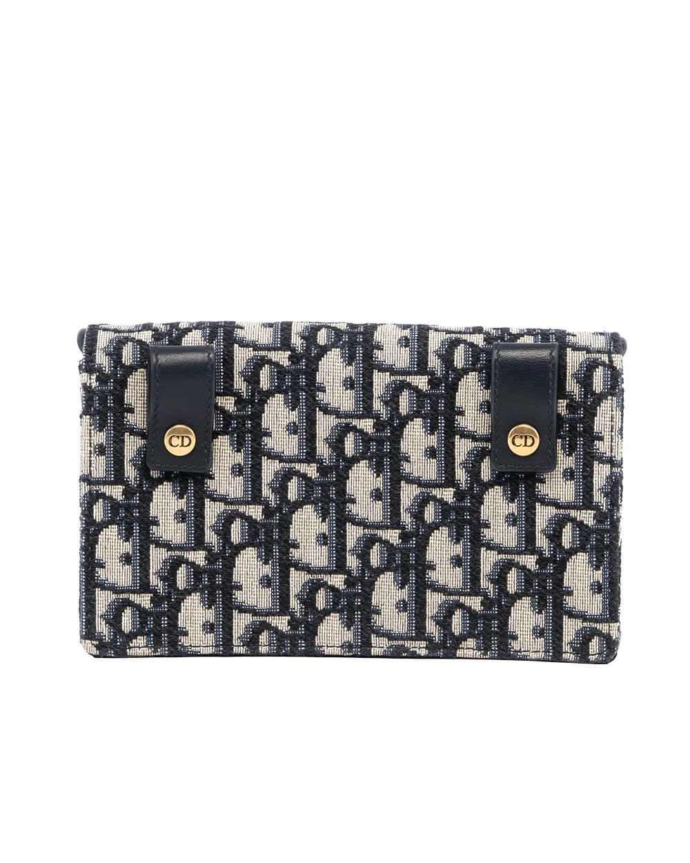 DIOR SADDEL BELT BAG BLUE NAVY OBLIQUE JACUARD GHW 05 RU 0139 04920