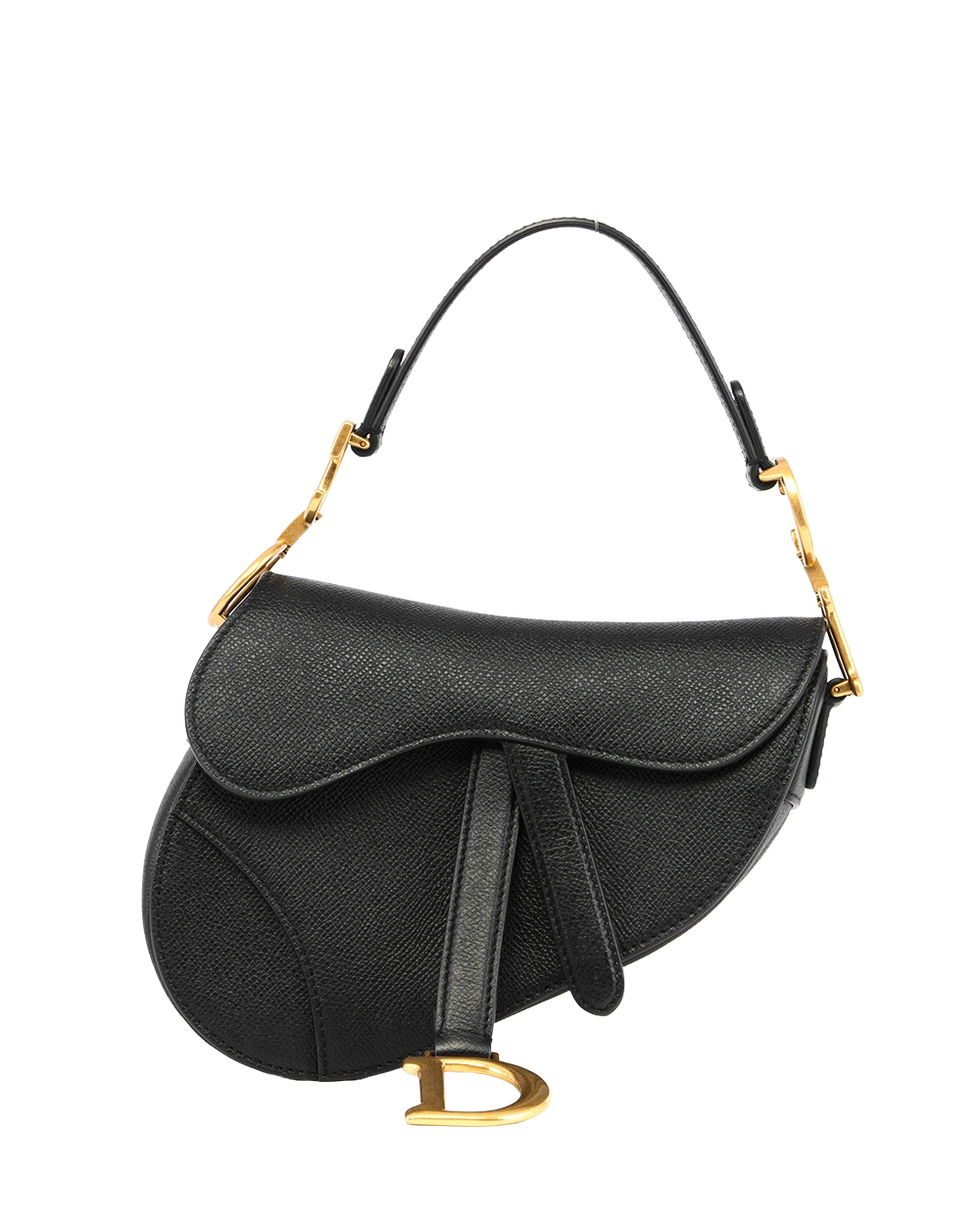 DIOR SADDEL MINI BLACK CALF GHW 01 RU 1201 0907