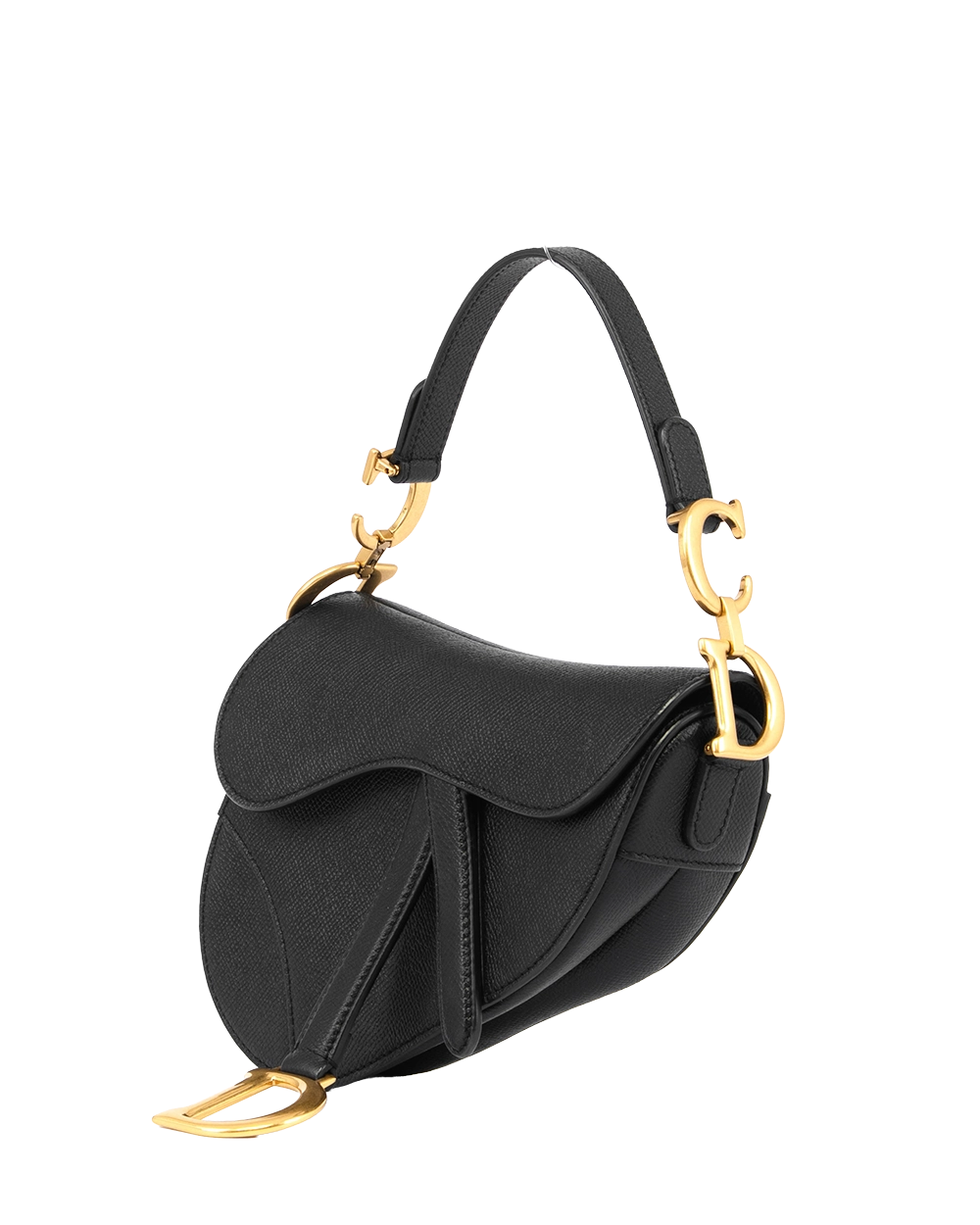 DIOR SADDEL MINI BLACK CALF GHW 01 RU 1201 0908