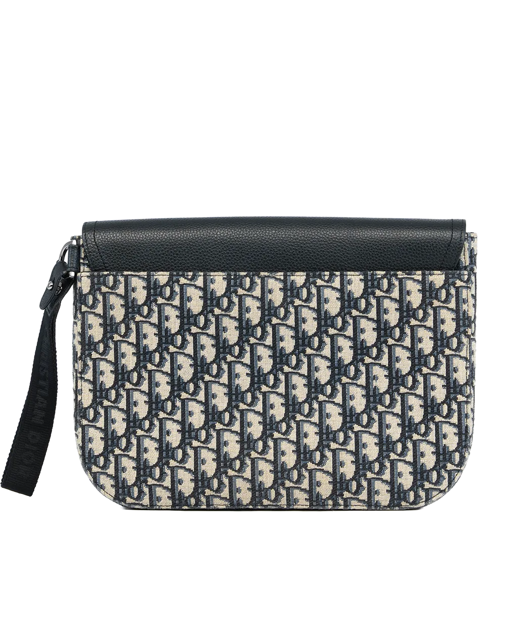 DIOR SADDLE CLUTCH MEDIUM BLUE NAVY OBLIQUE JACUARD GHW SHW 15 BO 0263 0496