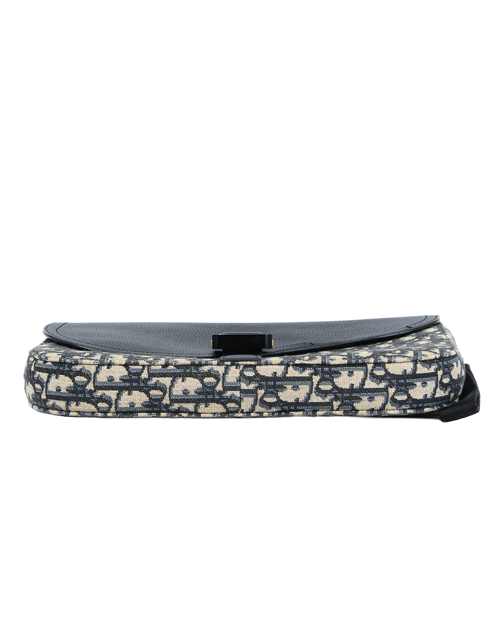 DIOR SADDLE CLUTCH MEDIUM BLUE NAVY OBLIQUE JACUARD GHW SHW 15 BO 0263 0497