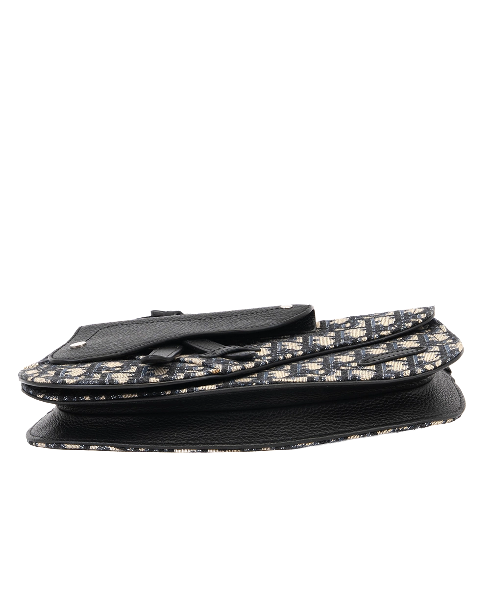 DIOR SADDLE POUCH BLUE NAVY OBLIQUE JACUARD SHW 26 BO 1210 0507