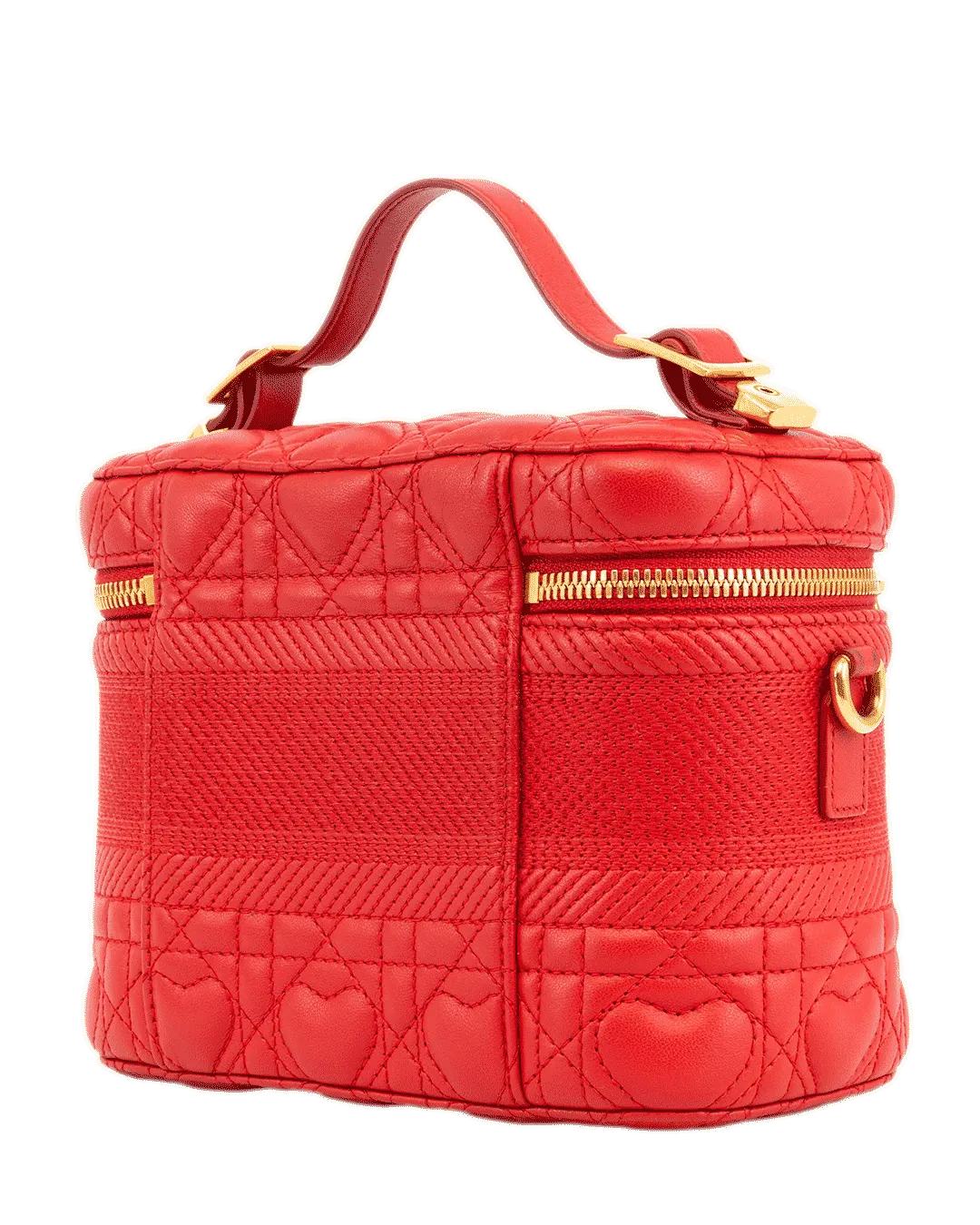 DIOR TRAVEL MAKEUP SMALL RED LAMB GHW 08 BO 0261 3899