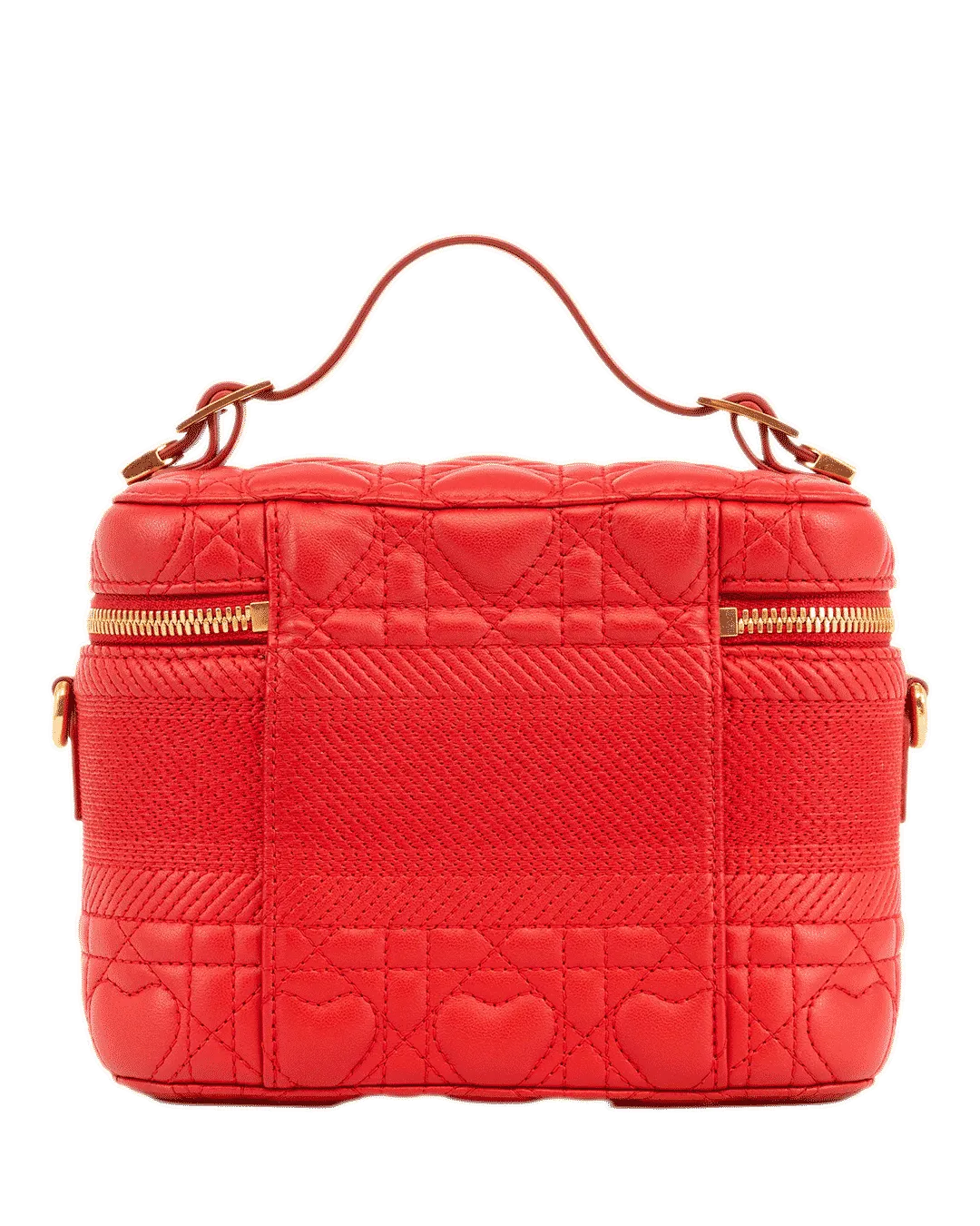DIOR TRAVEL MAKEUP SMALL RED LAMB GHW 08 BO 0261 3900