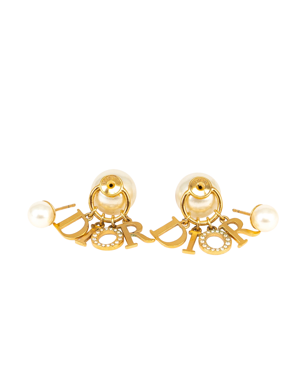 DIOR TRIBALS PEARL EARRING GHW 1932