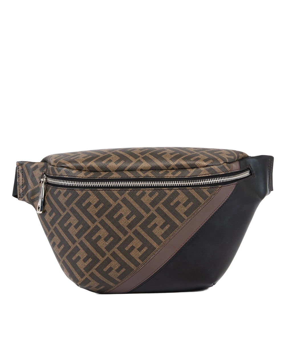 FENDI FF BELT BAG BROWN FF MONOGARM SHW 7VA434 A9XS 12085 208 1042