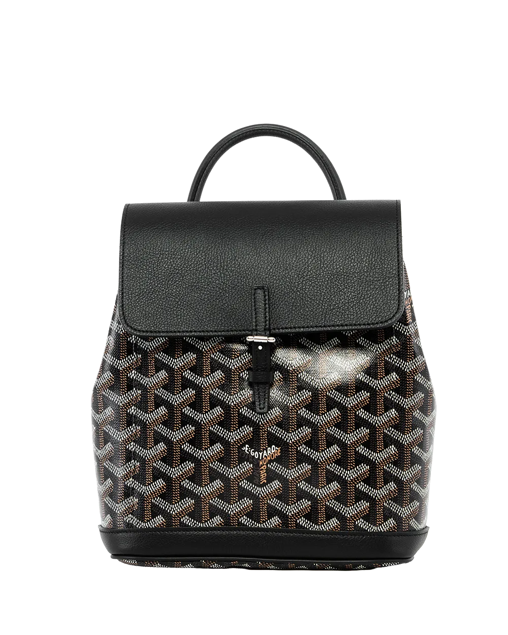 GOYARD ALPIN BACKPACK MINI BLACK CANVAS SHW MAE 020249 2004