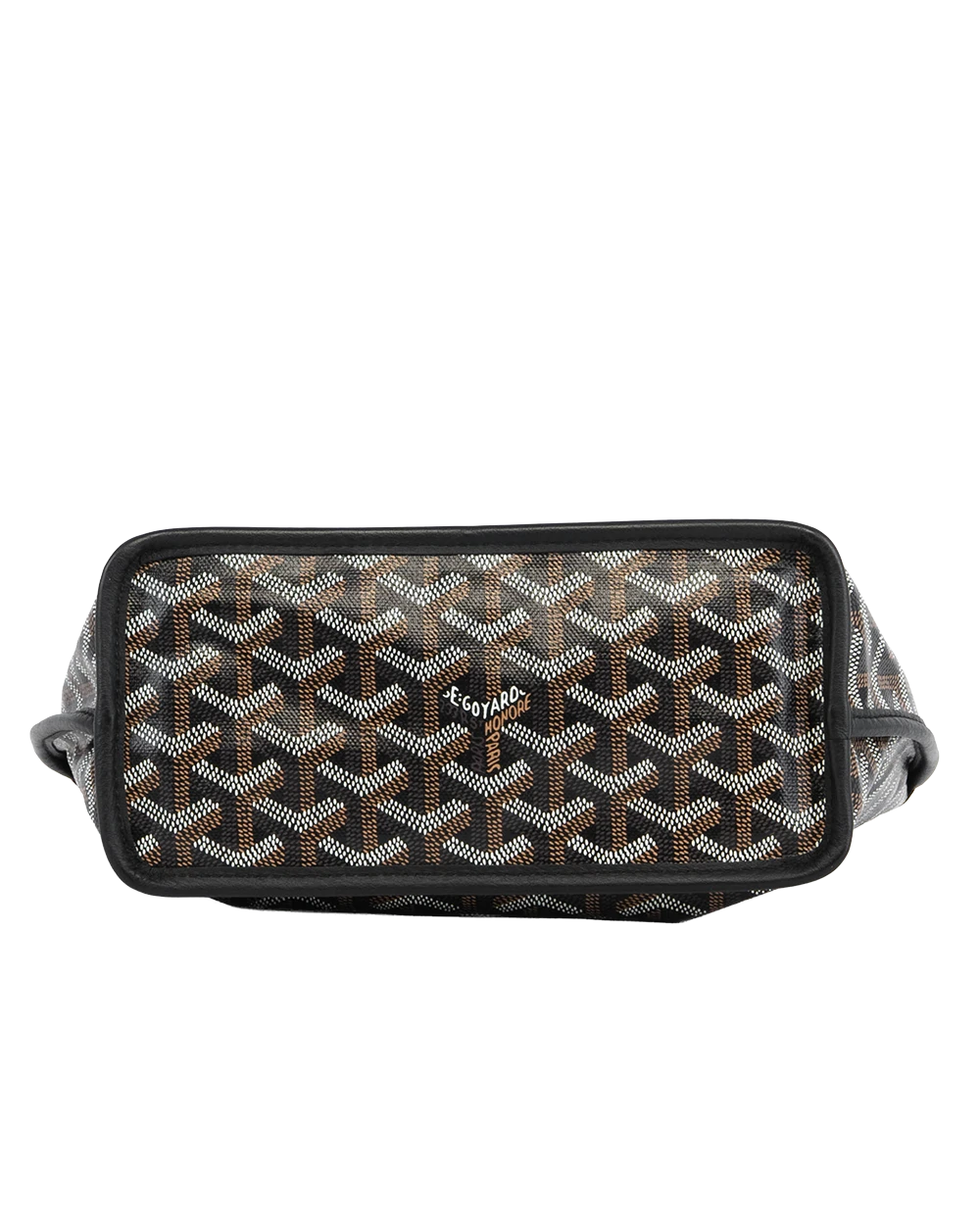 GOYARD ANJOU MINI BLACK CANVAS SHW SUT 020243 1870